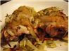 Baked Chicken with Onions, Garlic & Rosemary