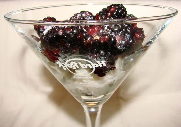 Luscious Amaretto Ricotta With Berries (Low Fat). Photo by Boomette