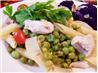 Pasta With Chicken and Spicy Peas. Recipe by CulinaryQueen