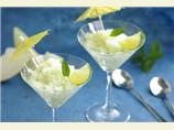 Cantaloupe-Lime-Granita