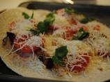 Grilled Chicken Margherita Tostada Pizzas