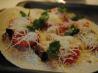 Grilled Chicken Margherita Tostada Pizzas. Recipe by MeliBug