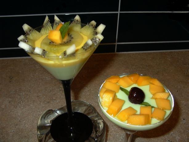 Yoghurt and Mango Mousse. Photo by Good Looking Cooking