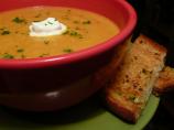 Hearty Vegetable and Lentil Soup. Photo by Stardustannie