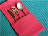 Serviette/Napkin Folding, the Simple Pocket