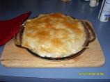 Chicken and Veggie Pie With Phyllo Top. Photo by crazycookinmama