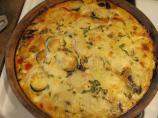 Roasted Vegetable and Gruyere Quiche