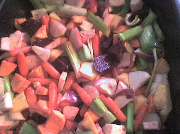 Roasted Root Vegetables with Rosemary. Photo by E-Eva