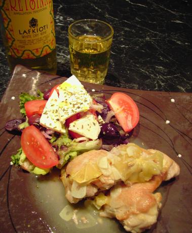 Chicken Thighs With Lemon & Garlic. Photo by Sara 76