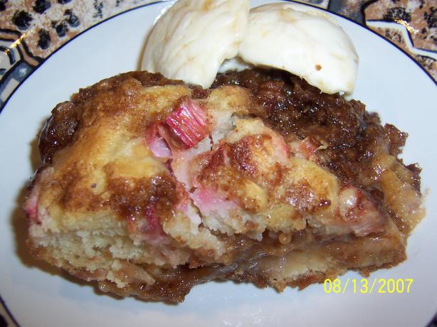 Fantastic Rhubarb Cake. Photo by Mommy Diva