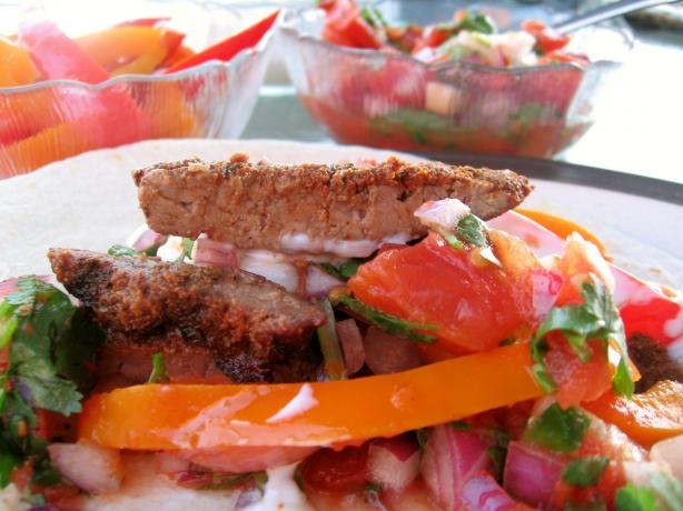 Grilled Beef Fajitas. Photo by Dreamer in Ontario