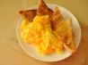 Cheesy Scrambled Eggs . . . Low Fat, Low Chol, Low Sugar. Recipe by Pagan