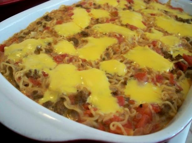 Ramen Noodle Casserole. Photo by *Parsley*