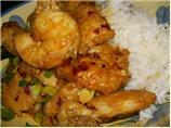 Drea's Spicy Orange Shrimp. Photo by Jewelies