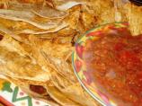 Homemade Spicy Tortilla Chips