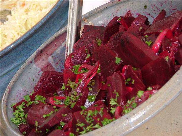Cuban Beet Salad. Photo by SassyStew