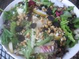 Spring Greens With Maple and Mustard Dressing