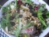 Spring Greens With Maple and Mustard Dressing. Recipe by wood stove stoker