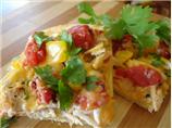 Mexican Chicken Pizza With Cornmeal Crust