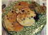 Blueberry Buttermilk Pancakes. Recipe by Juenessa