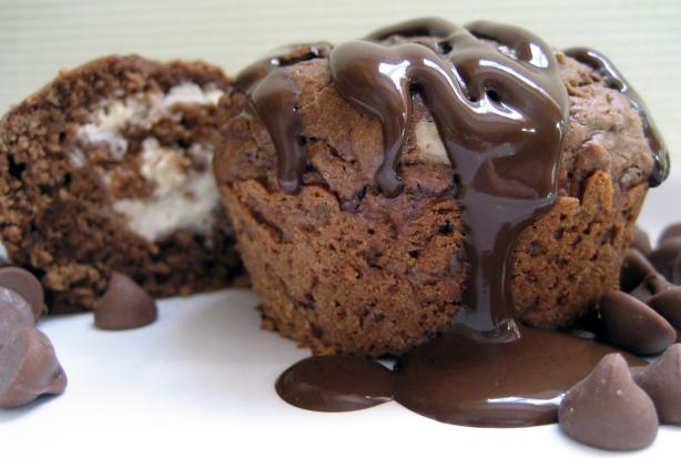 Baileys, Cream Cheese and Chocolate Muffins. Photo by Southern Polar Bear