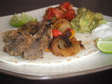 Roasted Garlic Steak Fajitas