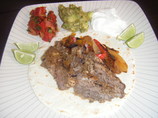 Roasted Garlic Steak Fajitas. Photo by ROV Chef