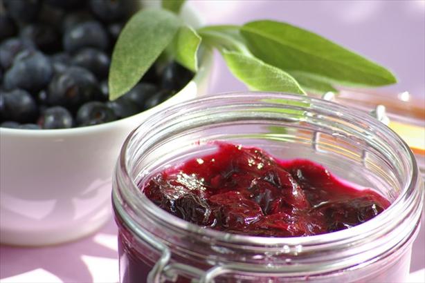 Blueberry-Sage-Ginger Jam. Photo by Thorsten