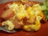 Hot Dog Casserole. Recipe by HeatherFeather