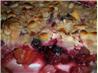 Mango Berry Coconut Crisp