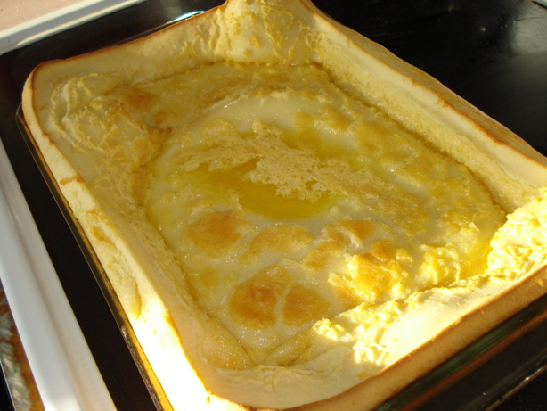Pannu Kakku (Finnish Oven Pancake). Photo by C. Taylor