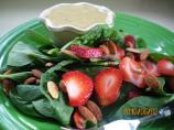 Strawberry Spinach Chicken Salad