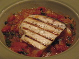 Swordfish With Tomatoes and Capers