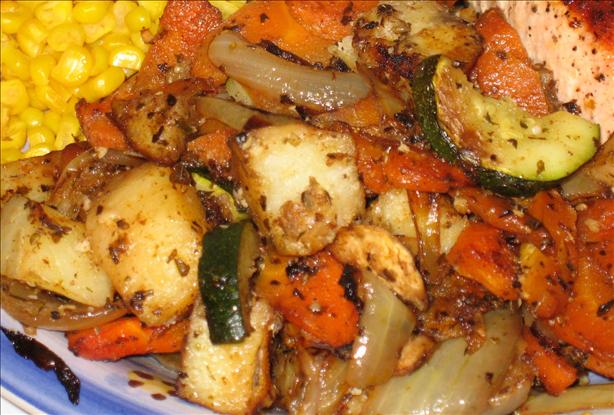 Special Roasted Veggies!. Photo by Heydarl