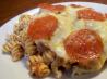 Spiral Pepperoni Pizza Bake. Recipe by Lainey6605