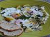 Fried Eggs With Garlic, Lemon and Mint