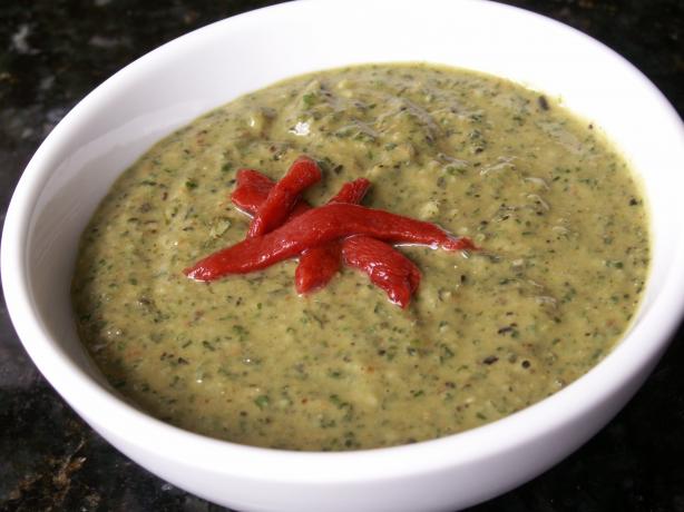 Roasted Garlic Basil Pesto. Photo by JanuaryBride