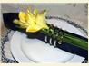 Serviette/Napkin Folding, Another Simple Band. Recipe by kiwidutch