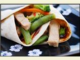 Mu-Shu Style Pork Roll-Ups