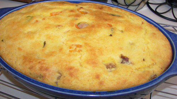 Hambalaya Cornbread. Photo by Baby Kato