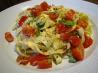 Fettuccine, Tomato, and Basil Salad. Recipe by gertc96