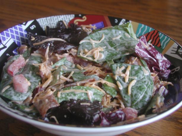 American Bacon, Lettuce, Tomato Salad. Photo by mailbelle