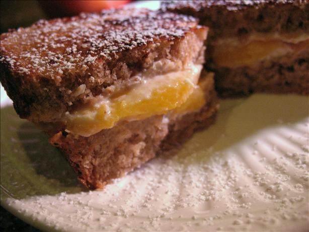 Toasted Peach Sandwich. Photo by SusieQusie