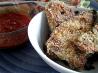 Baked Cheese Crusted Eggplant. Recipe by mooskie
