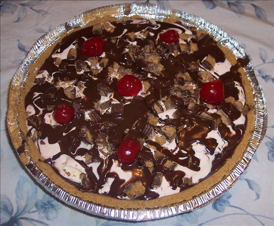 Chocolate Cherry Ice Cream Pie. Photo by looneytunesfan