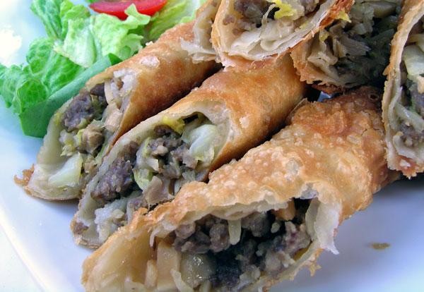 Miriam's Egg Rolls. Photo by Rinshinomori