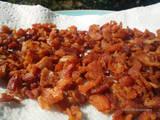 Homemade Fresh Bacon Bits. Photo by breezermom