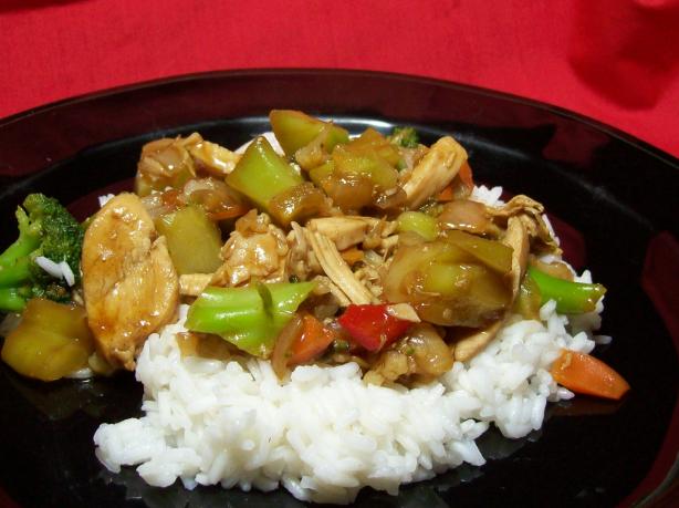 Chicken Pineapple Stir- Fry. Photo by Chef shapeweaver &copy;