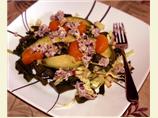 Apple, Avocado Salad With Mandarin Dressing
