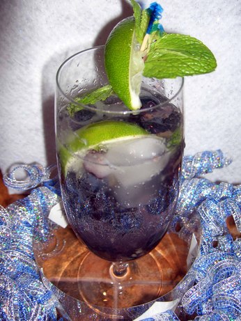 Ila's Blueberry Mojito. Photo by mersaydees